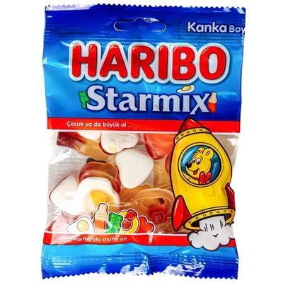 Мармелад жевательный Haribo Starmix Турция 80г-0}