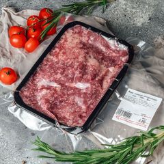 Фарш говяжий натуральный из мяса молодого бычка охлажденный ~500г