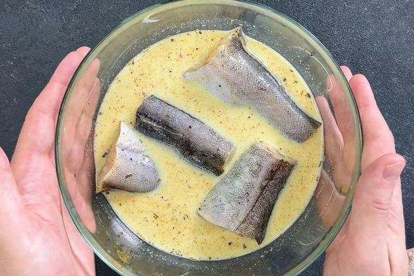 Мариновать в течение 1 часа.