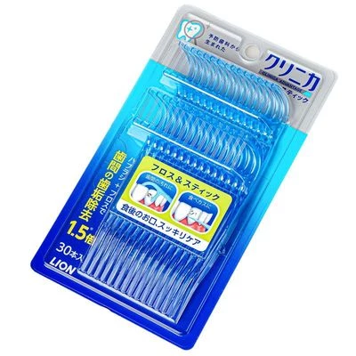 Зубная нить тройная Clinica Lion 30шт-1}