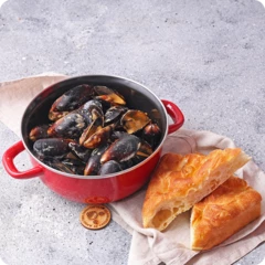 Мидии в соусе ТомЯм 1шт