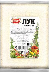 Лук молотый 80г