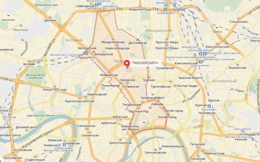  с 5 по 7 августа ограничение доставки заказов по тверскому району москвы