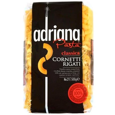 Макаронные изделия № 21 Exclusive рожки мелкие Adriana Чехия 500г-0}