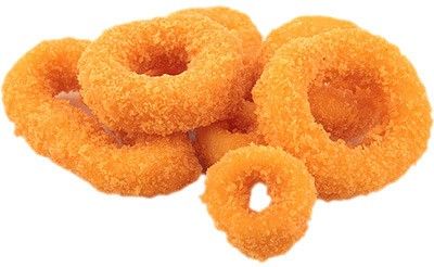 Кольца кальмара в кляре обжаренные 1кг