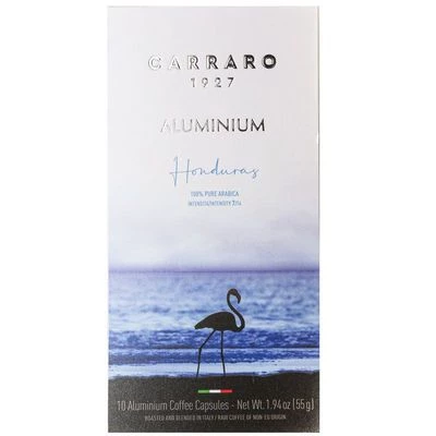 Кофе молотый в капсулах Carraro Honduras Италия 52г -0}