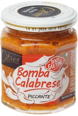 Соус-крем Бомба Калабрии острый Citres Италия 200г-0}