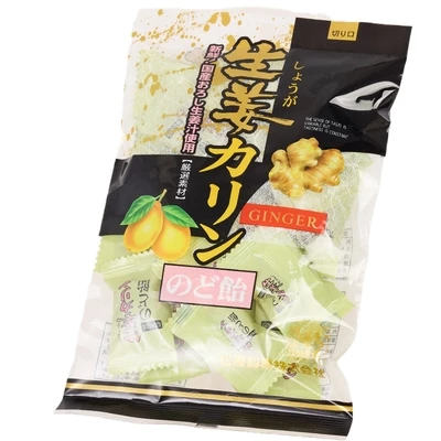 Леденцы имбирные Ginger Quince с айвой Matsuya Япония 130г-1}