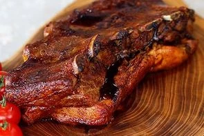 Свиные ребрышки с соусом Унаги