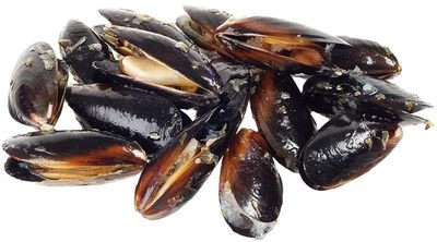 Мидии в раковине 50/70 в сливочно-чесночном соусе 500г-0}