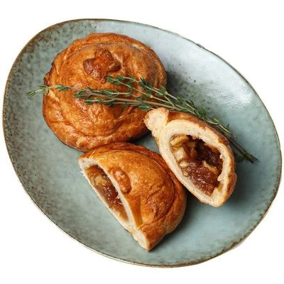 Пирожок с яблоком на сметанном тесте Деликатеска 2шт-0}