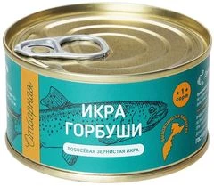 Икра красная горбуши отборная 140г