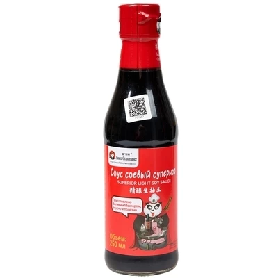 Соус соевый супериор Sauce Grandmaster Китай 250мл-0}