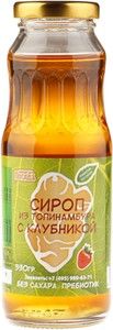 Сироп топинамбура с клубникой 330г