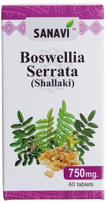 Босвелия Серрата (Шаллаки) 750мг 60 таблеток-0}