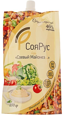 Соус майонезный соевый 46% жир., 250г-0}