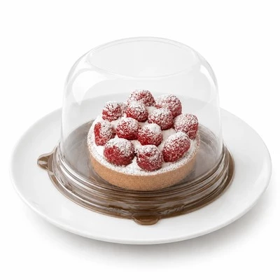 Пирожное тарталетка Малиновая 120г-1}