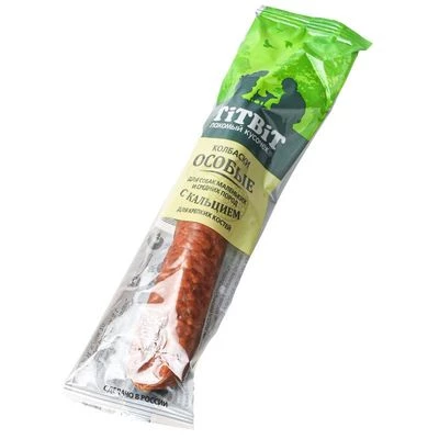 Колбаски Особые с кальцием для собак маленьких и средних пород Титбит 30г-0}