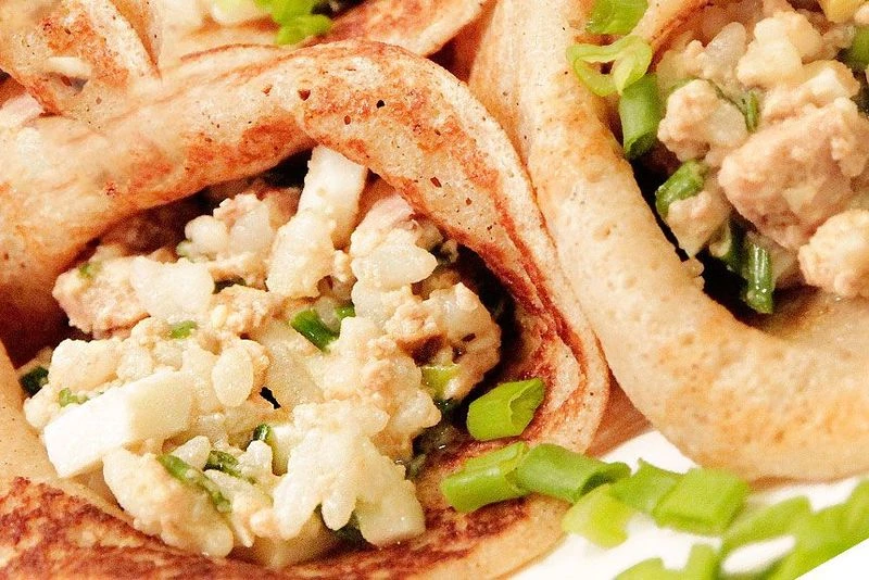 Начинка из печени трески