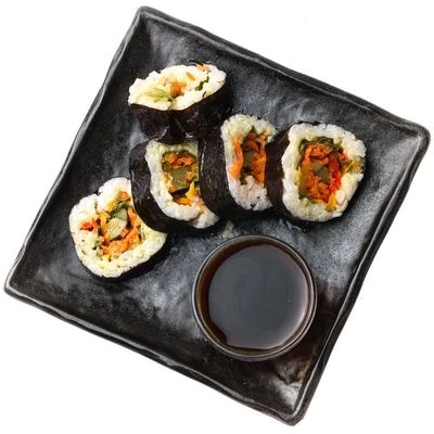 Кимпаб с овощами и соусом Юдзу Деликатеска 160г-0}