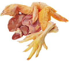 Потрошки куриные фермерские суповой набор 400г