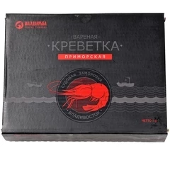 Креветки гребенчатые приморские Ботан 24/34 1кг