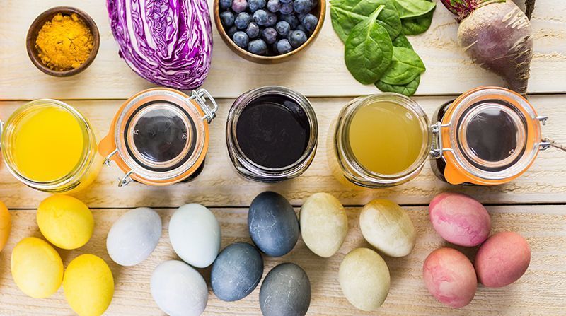 Как покрасить яйца на Пасху? Топ-5 натуральных красителей