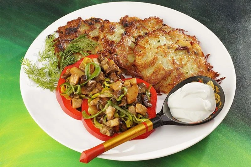 Драники постные