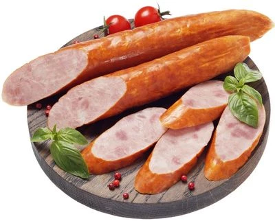 Колбаса полукопченая Казачья трапеза ~400г-0}