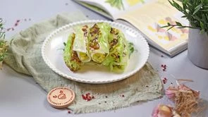 Постные голубцы с картофелем