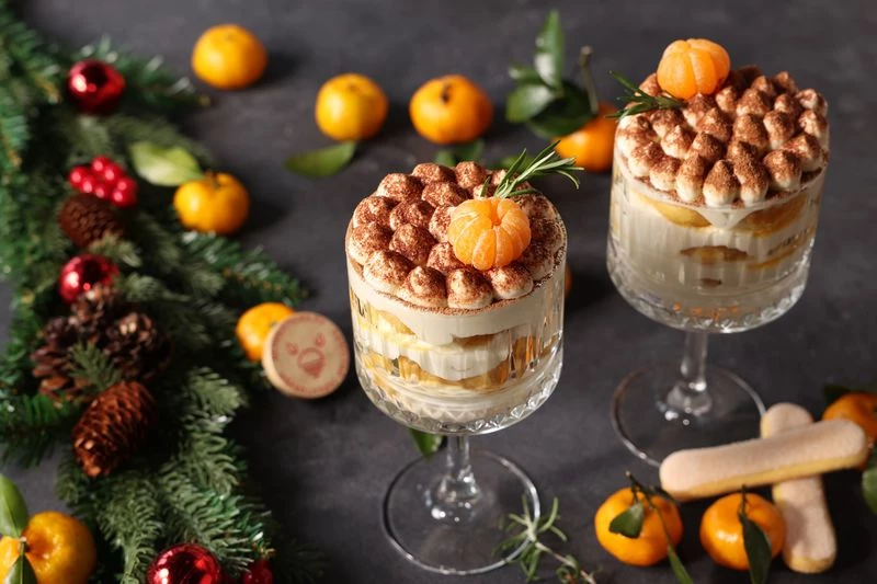 Мандариновый тирамису