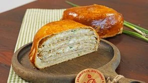 Кулебяка с минтаем