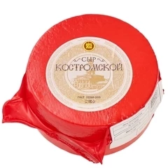 Сыр Костромской Воскресенские сыры 45% жир. ~1.8кг