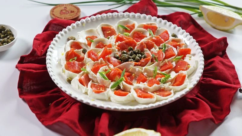 Намазка с неркой и каперсами