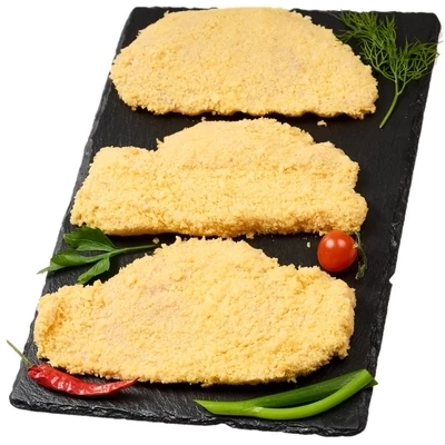 Шницель куриный охлажденный Деликатеска ~400г-0}