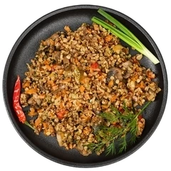 Гречка с грибами Домашняя еда от Кузьмича 200г