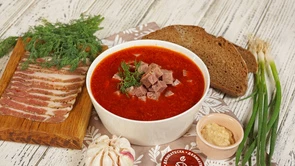 Борщ из банки за 5 минут