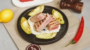 Тунец в аэрогриле