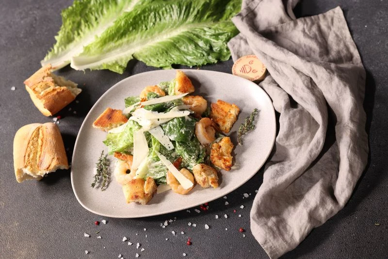 Цезарь с креветками