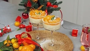 Поссет с мандаринами