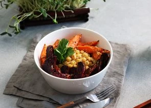 Боул с запеченными овощами