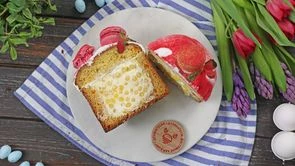 Кулич с "икрой"