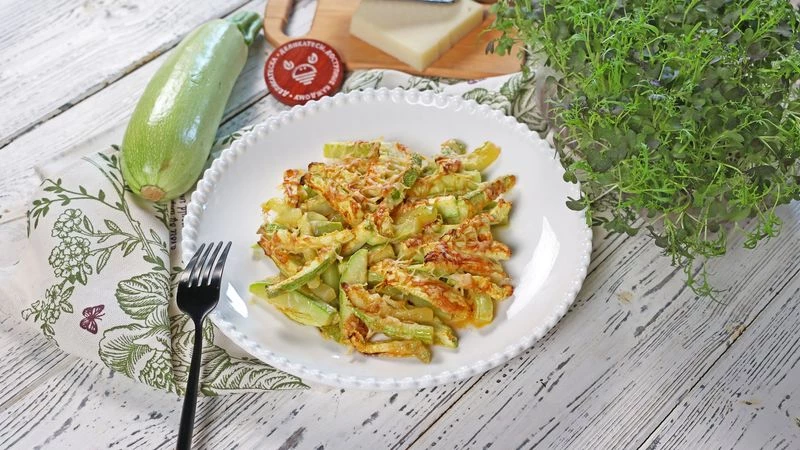 Кабачки фри с пармезаном