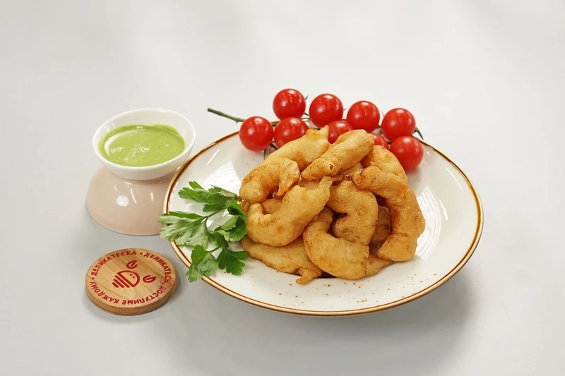 Креветки в кляре