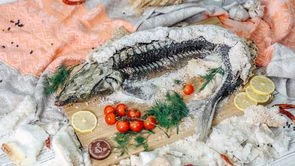 Осётр в соли