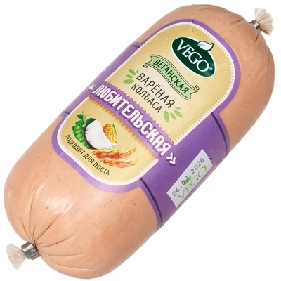 Колбаса вареная Любительская веганская 500г-1}