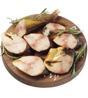 Скумбрия Атлантическая холодного копчения без консервантов ломтики 300г-0}