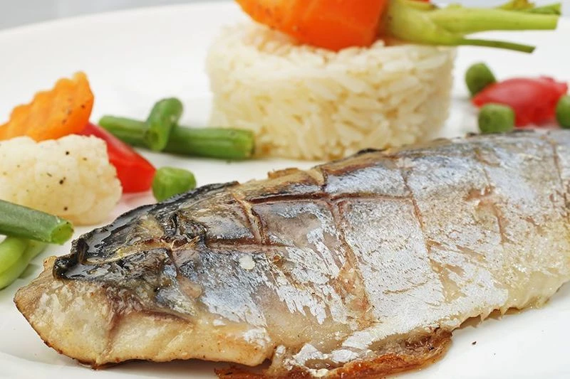 Скумбрия жареная