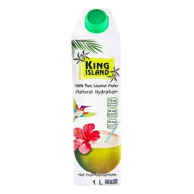 Кокосовая вода без сахара King Island Тайланд 1л-0}