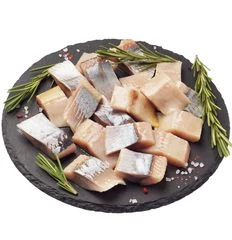 Сельдь тихоокеанская соленая в масле  филе-кусочки 280г